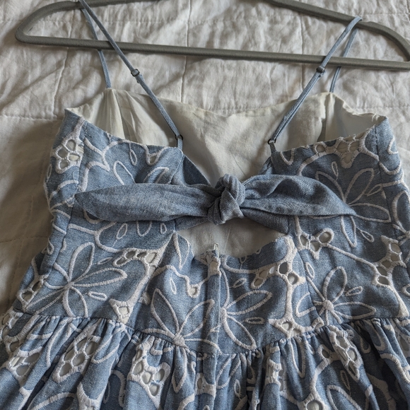 Embroidered Lily Pulitzer Bow Dress - Picture 3 of 5